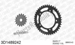Here you can order the chain kit chain kit, 3d, steel from Threed, with part number 393D1489242: