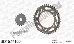 Here you can order the chain kit chain kit, 3d, aluminum from Threed, with part number 393D1577100: