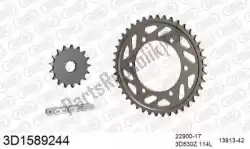 Here you can order the chain kit chain kit, 3d, aluminum from Threed, with part number 393D1589244: