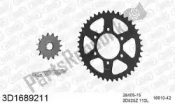 Here you can order the chain kit chain kit, 3d, steel from Threed, with part number 393D1689211: