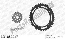 Here you can order the chain kit chain kit, 3d, steel from Threed, with part number 393D1689247: