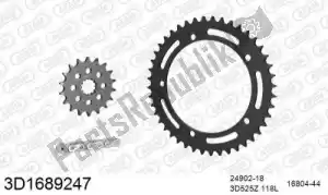 THREED 393D1689247 chain kit chain kit, 3d, steel - Bottom side