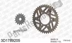 Here you can order the chain kit chain kit, 3d, aluminum from Threed, with part number 393D1789205: