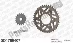 Here you can order the chain kit chain kit, 3d, aluminum from Threed, with part number 393D1789407: