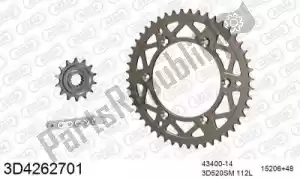 THREED 393D4262701 chain kit chain kit, 3d, aluminum - Bottom side