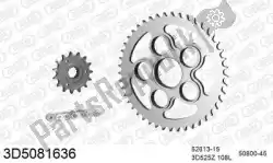 Ici, vous pouvez commander le kit chaine kit chaine, 3d, acier auprès de Threed , avec le numéro de pièce 393D5081636: