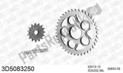 Here you can order the chain kit chain kit, 3d, steel from Threed, with part number 393D5083250: