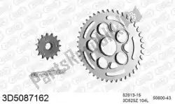 Here you can order the chain kit chain kit, 3d, steel from Threed, with part number 393D5087162: