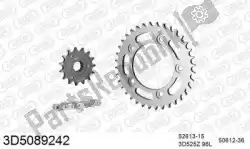 Here you can order the chain kit chain kit, 3d, steel from Threed, with part number 393D5089242: