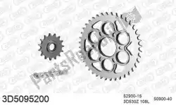 Here you can order the chain kit chain kit, 3d, steel from Threed, with part number 393D5095200: