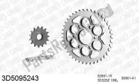 393D5095243, Threed, Kit catena kit catena, 3d, acciaio    , Nuovo
