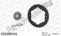 Here you can order the chain kit chain kit, 3d, steel from Threed, with part number 393D5095409: