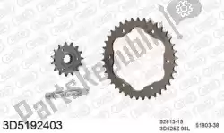 Here you can order the chain kit chain kit, 3d, aluminum from Threed, with part number 393D5192403: