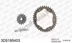 Here you can order the chain kit chain kit, 3d, aluminum from Threed, with part number 393D5195403: