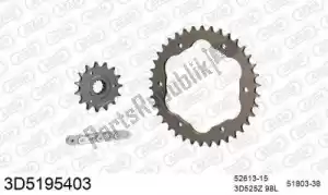 THREED 393D5195403 chain kit chain kit, 3d, aluminum - Bottom side