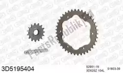 Here you can order the chain kit chain kit, 3d, aluminum from Threed, with part number 393D5195404: