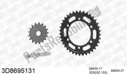 Here you can order the chain kit chain kit, 3d, steel from Threed, with part number 393D8695131: