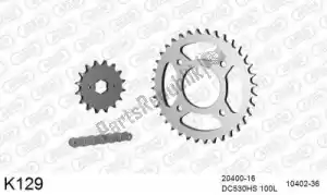 DC 39K129 chain kit chain kit, steel - Bottom side
