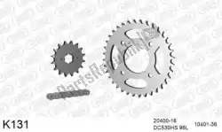 Here you can order the chain kit chain kit, steel from DC, with part number 39K131: