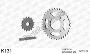 DC 39K131 chain kit chain kit, steel - Bottom side