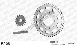 DC 39K156 chain kit chain kit, steel - Bottom side