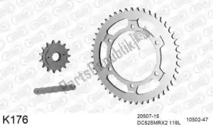 DC 39K176 kit chaine kit chaine, acier - La partie au fond