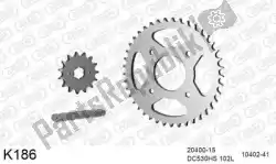 Here you can order the chain kit chain kit, steel from DC, with part number 39K186: