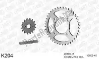 39K204, DC, Ketting kit chainkit, steel    , Nieuw
