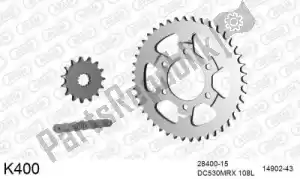 DC 39K400 chain kit chain kit, steel - Bottom side