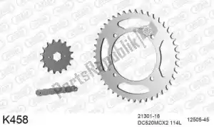 DC 39K458 chain kit chain kit, steel - Bottom side
