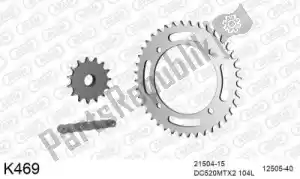 DC 39K469 chain kit chain kit, steel - Bottom side