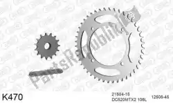 Here you can order the chain kit chain kit, steel from DC, with part number 39K470:
