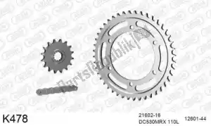 DC 39K478 chain kit chain kit, steel - Bottom side