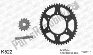 DC 39K522 chain kit chain kit, steel - Bottom side