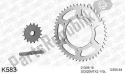 Here you can order the chain kit chain kit, steel from DC, with part number 39K583: