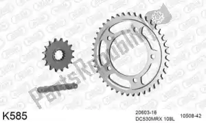 DC 39K585 chain kit chain kit, steel - Bottom side