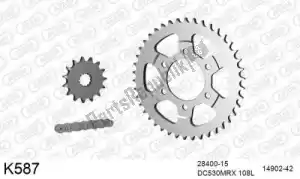 DC 39K587 kit chaine kit chaine, acier - La partie au fond