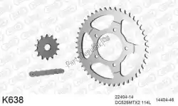 Here you can order the chain kit chain kit, steel from DC, with part number 39K638: