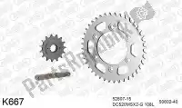 39K667, DC, Ketting kit chainkit, steel    , Nieuw