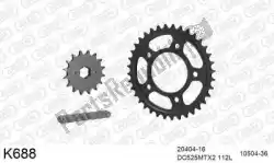Here you can order the chain kit chain kit, steel from DC, with part number 39K688: