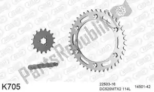 DC 39K705 chain kit chain kit, steel - Bottom side