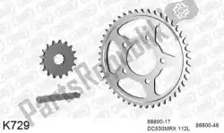 Here you can order the chain kit chain kit, steel from DC, with part number 39K729:
