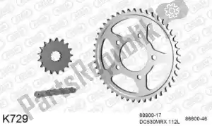 DC 39K729 chain kit chain kit, steel - Bottom side