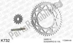 Here you can order the chain kit chain kit, aluminum from DC, with part number 39K732:
