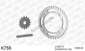 DC 39K755 chain kit chain kit, steel - Bottom side