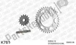 Here you can order the chain kit chain kit, steel from DC, with part number 39K761: