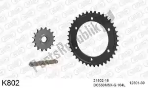DC 39K802 chain kit chain kit, steel 530 conv - Bottom side