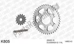 Here you can order the chain kit chain kit, steel from DC, with part number 39K805: