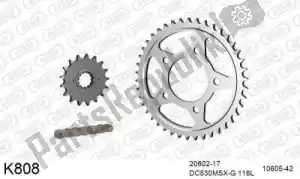 DC 39K808 chain kit chain kit, steel - Bottom side