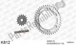 Here you can order the chain kit chain kit, steel from DC, with part number 39K812:
